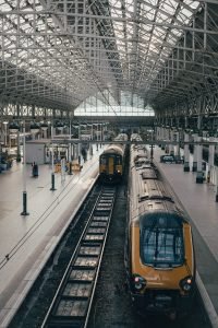 photo of trains