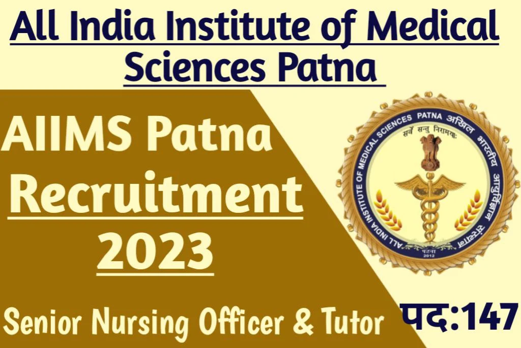 All india institute of medical sciences, patna has recently invited online application forms for the post of senior nursing officer/nursing tutor.