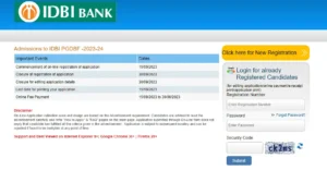 Idbi bank recruitment 2023 online form apply last date 30 september 2023