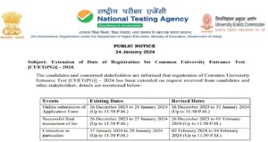 Cuet pg admission online form 2024