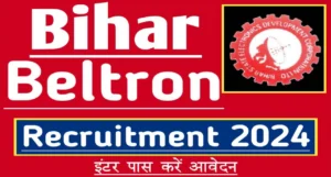 Bihar beltron stenographer recruitment 2024 for inter pass