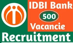 Idbi bank recruitment 2024 online form notification out, check eligibility, age limit, and qualification for more details