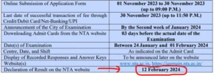 Nta jee main session 1 result/score card 2024