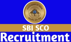 Sbi sco recruitment 2024 online form