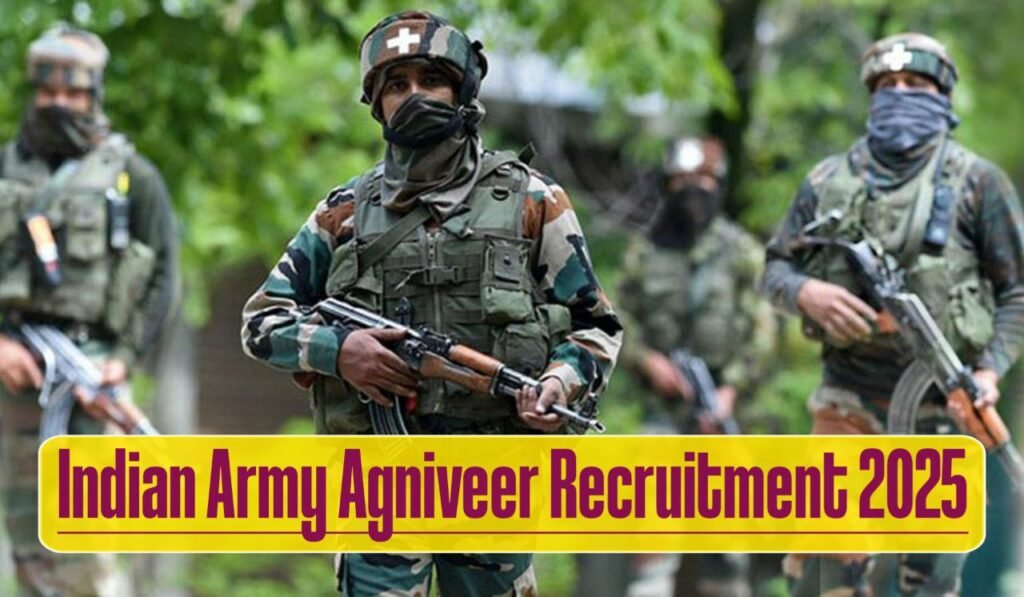 Indian Army Agniveer CEE Recruitment 2025-26 Online Form, Age Limit, Eligibility Criteria, Pay Scale, Direct Link for Registration