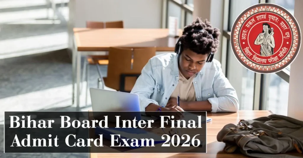 Bihar Board Inter Admit Card Exam 2026