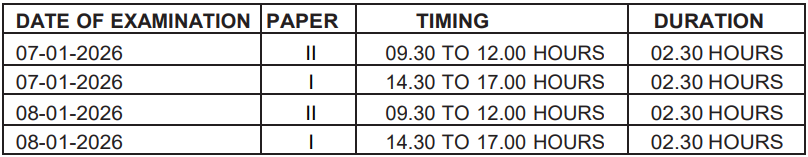 CTET February 2026 Exam Schedule Out 3 CTET February 2026 Exam Schedule Out